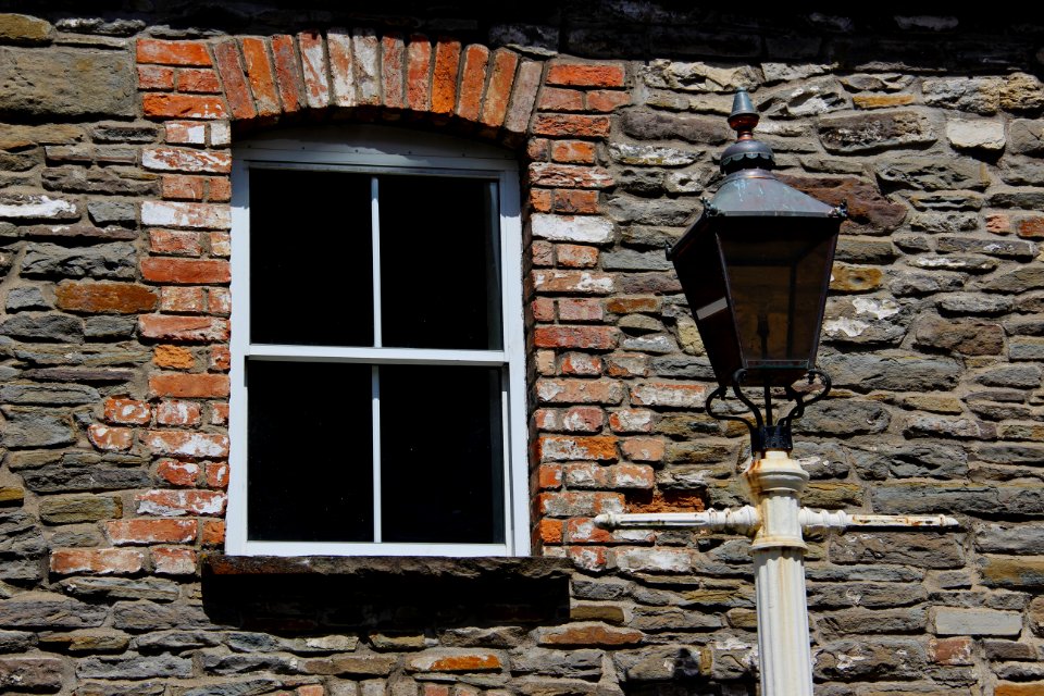 Window Wall Stone Wall Brickwork