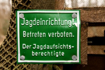 Green Text Street Sign Sign