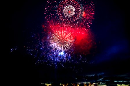 Fireworks Sky Event Explosive Material photo