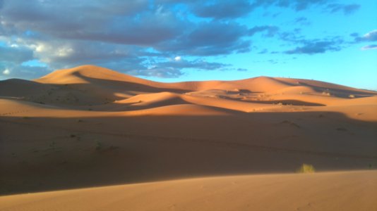 Erg Desert Singing Sand Aeolian Landform photo