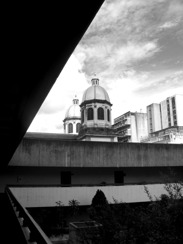 Sky Landmark Black And White Monochrome Photography