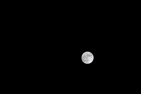 Black Moon Night Atmosphere photo