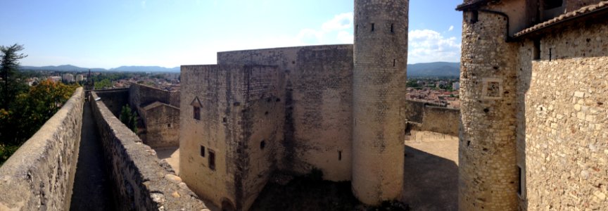 Historic Site Fortification Ruins Medieval Architecture
