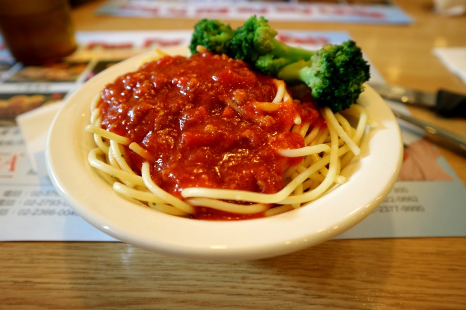 Dish Spaghetti Cuisine Naporitan