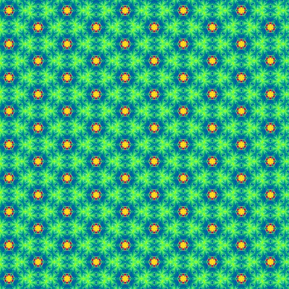 Green Blue Pattern Aqua