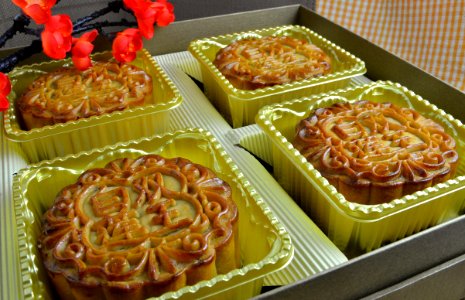 Baked Goods Food Mooncake Finger Food