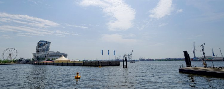 Waterway Skyline Sky River