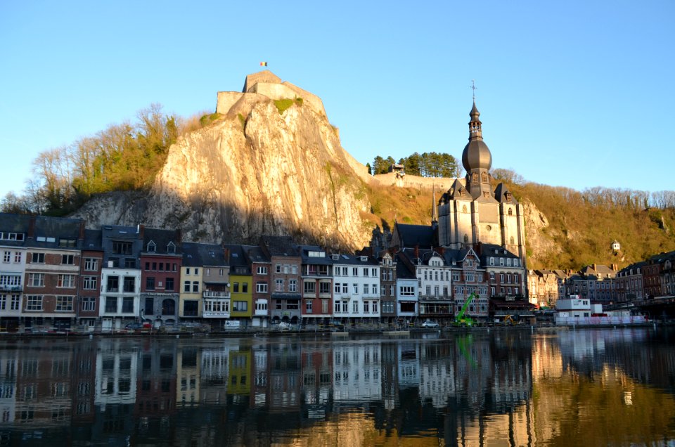 Reflection Town Waterway City photo