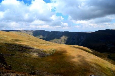 Highland Sky Ridge Mountainous Landforms photo