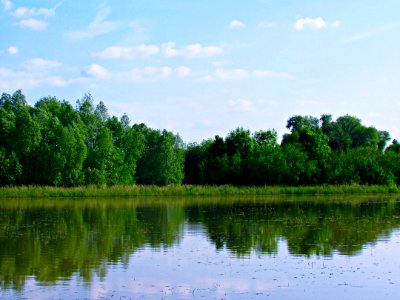 Reflection Waterway Sky Water Resources photo