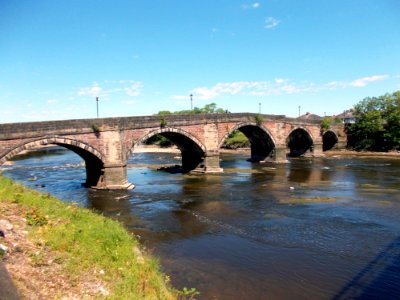 Bridge River Arch Bridge Waterway