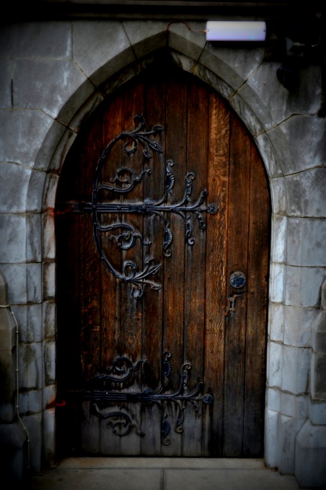 Arch Door Wall Iron