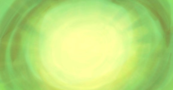 Green Yellow Circle Atmosphere