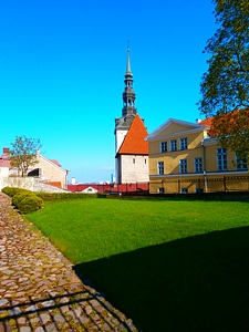 Old town tallinn estonia photo