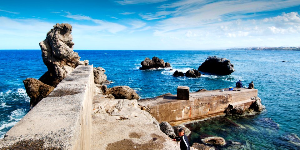 Sea Coastal And Oceanic Landforms Coast Sky photo