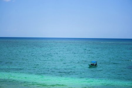 Sea Blue Horizon Coastal And Oceanic Landforms photo