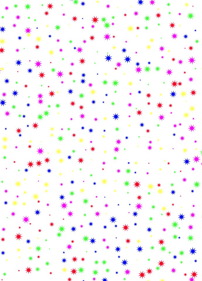 Pink Text Pattern Line