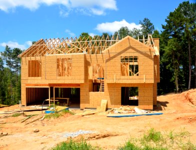 Home House Log Cabin Construction photo