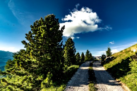 Sky Nature Cloud Road photo