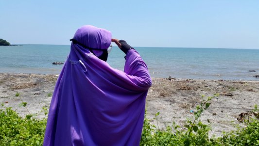 Sea Purple Vacation Beach