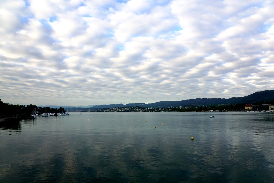 Sky Water Cloud Waterway