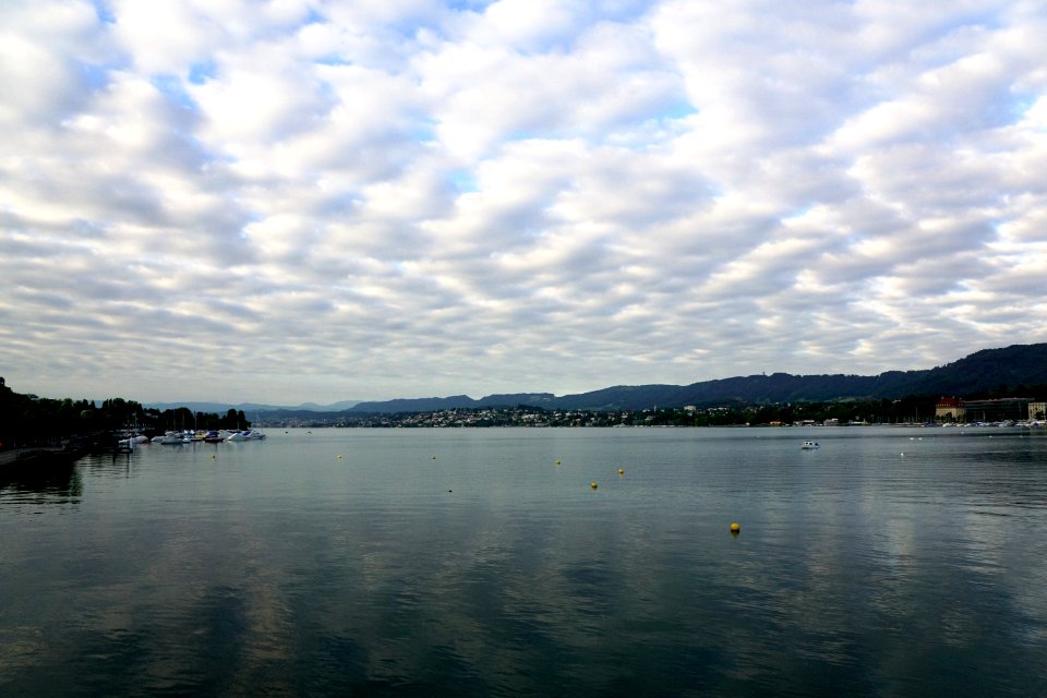 Sky Water Cloud Waterway photo