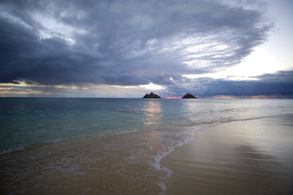 Sea Sky Cloud Horizon
