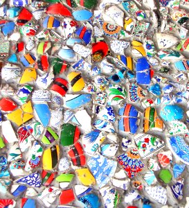 Plastic Scrap Recycling Art