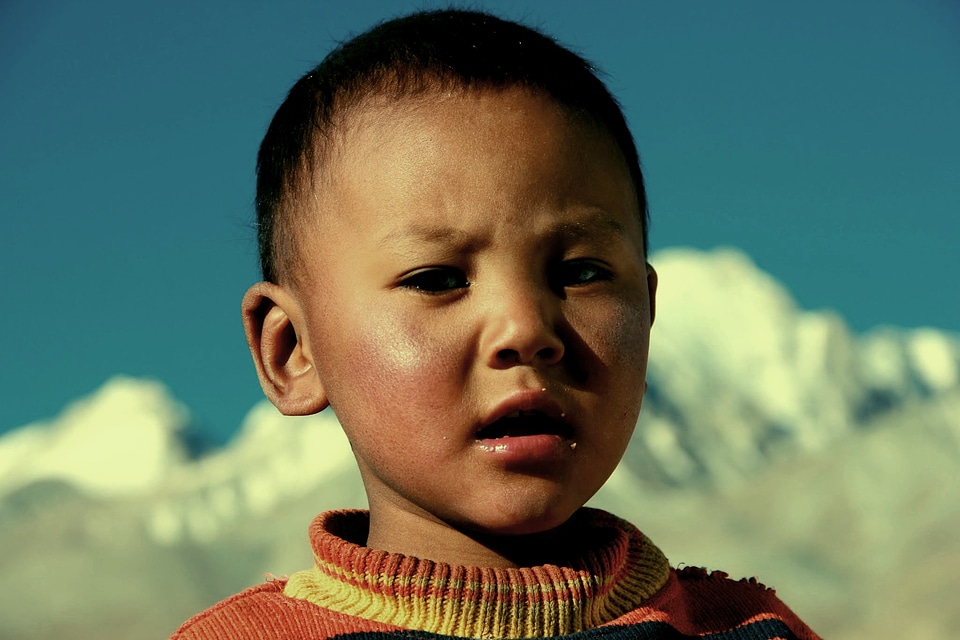 India tibet child