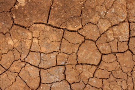 Soil Drought Rock Pattern