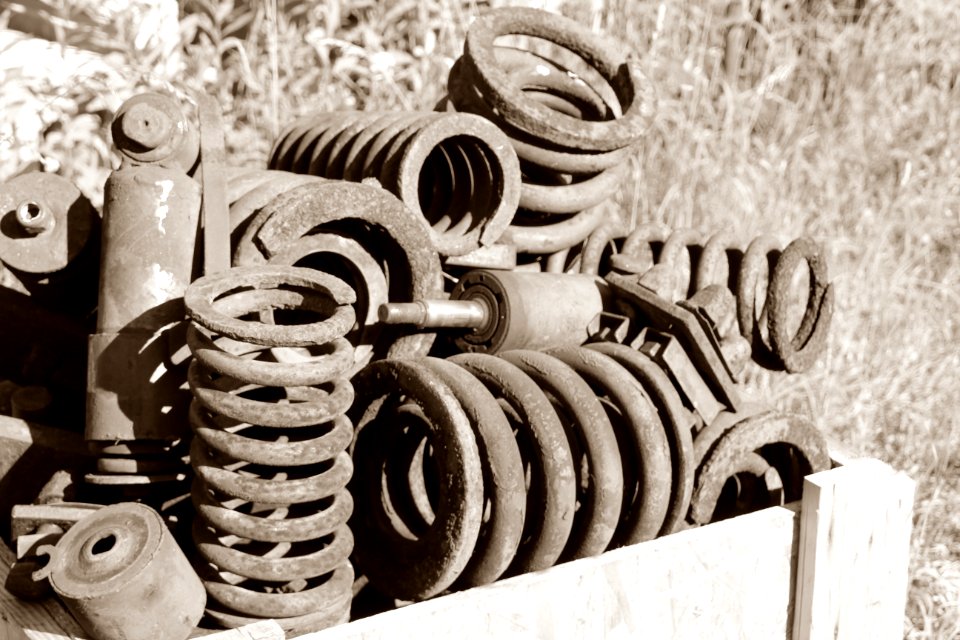 Black And White Metal Monochrome Photography Material