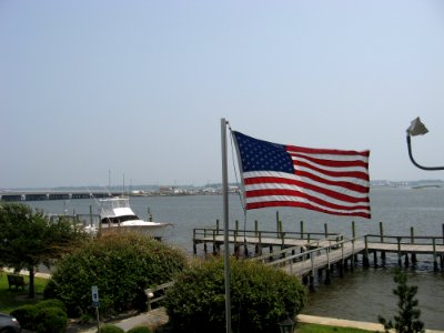 Waterway Flag Sky Water