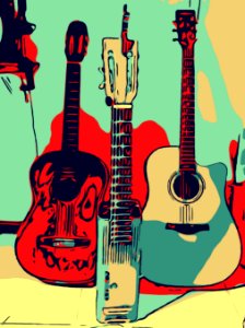 Guitar Musical Instrument Art Plucked String Instruments