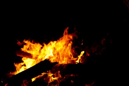 Fire Flame Bonfire Heat photo