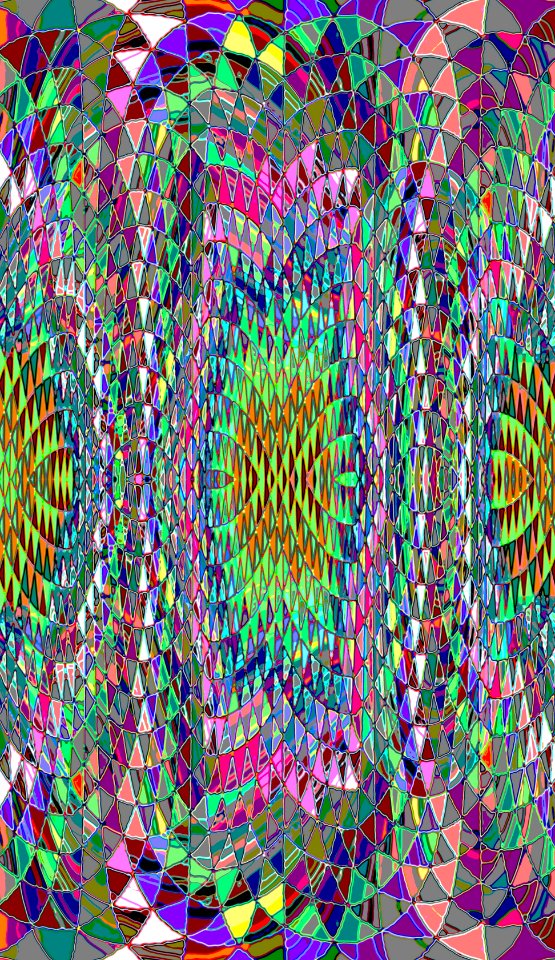 Purple Pattern Art Design