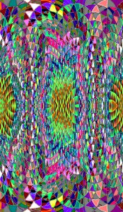 Purple Pattern Art Design
