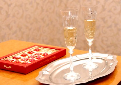 Stemware Tableware Wine Glass Champagne Stemware photo