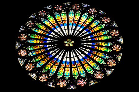 Stained Glass Glass Window Material photo