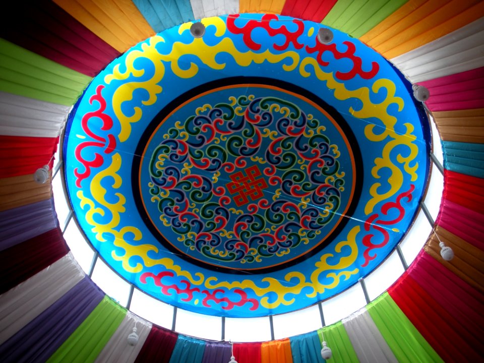 Circle Art Symmetry Pattern