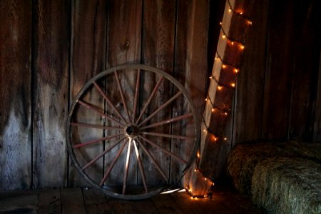 Wheel Darkness Spoke Wood
