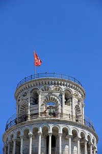 Handling spire flag