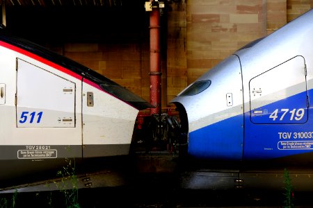 High Speed Rail Transport Train Tgv