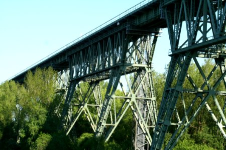 Bridge Truss Bridge Transport Trestle
