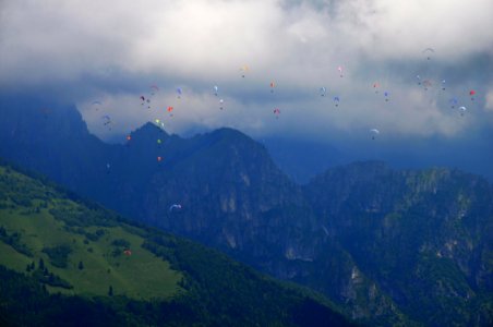 Sky Mountain Range Mountainous Landforms Cloud