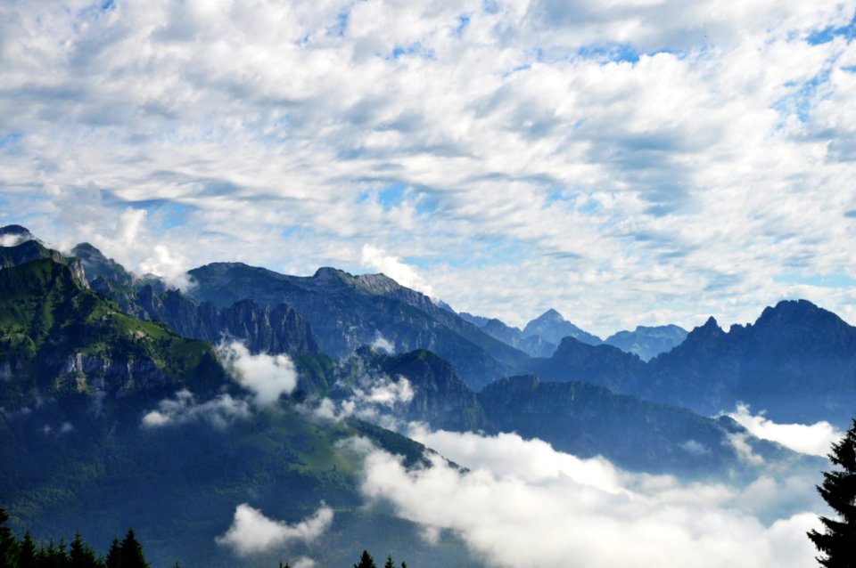 Sky Mountain Range Mountainous Landforms Cloud