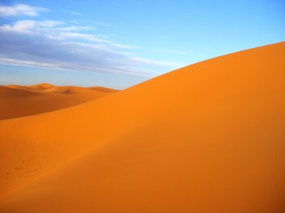 Erg Desert Singing Sand Aeolian Landform photo