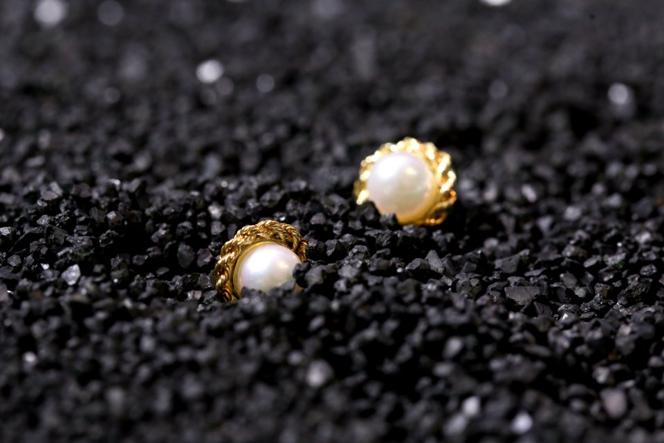Close Up Macro Photography Jewellery Pearl