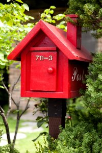 Bird Feeder House Letter Box Birdhouse photo