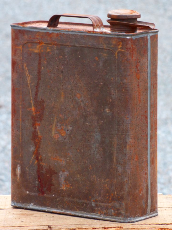 Metal Wood Stain Copper Rectangle