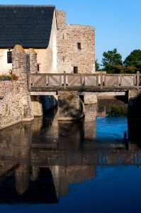 Reflection Waterway Water Moat photo